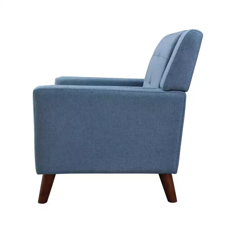 Fauteuil club capitonné moderne de style médiéval