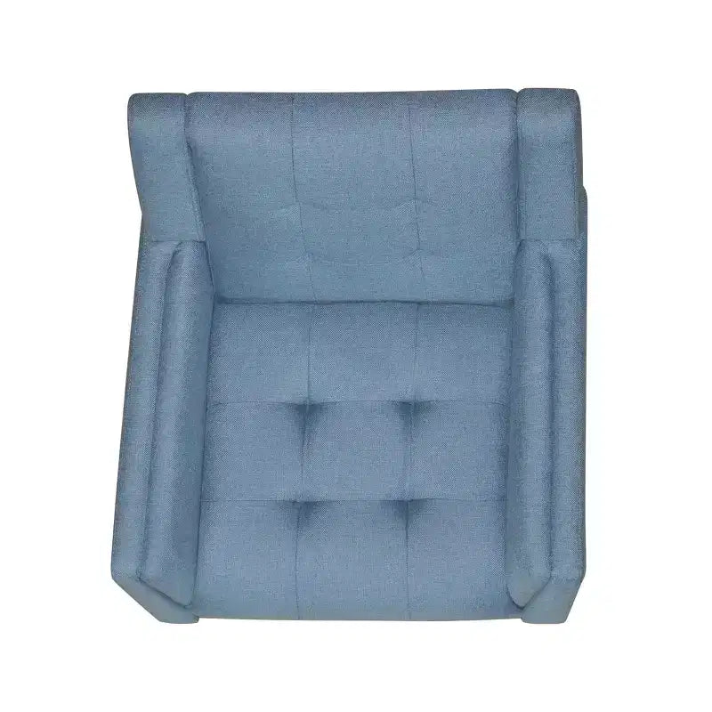 Fauteuil club capitonné moderne de style médiéval