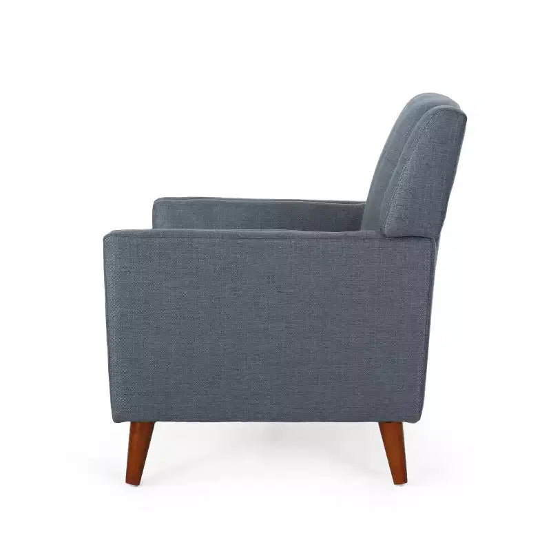 Fauteuil club capitonné moderne de style médiéval