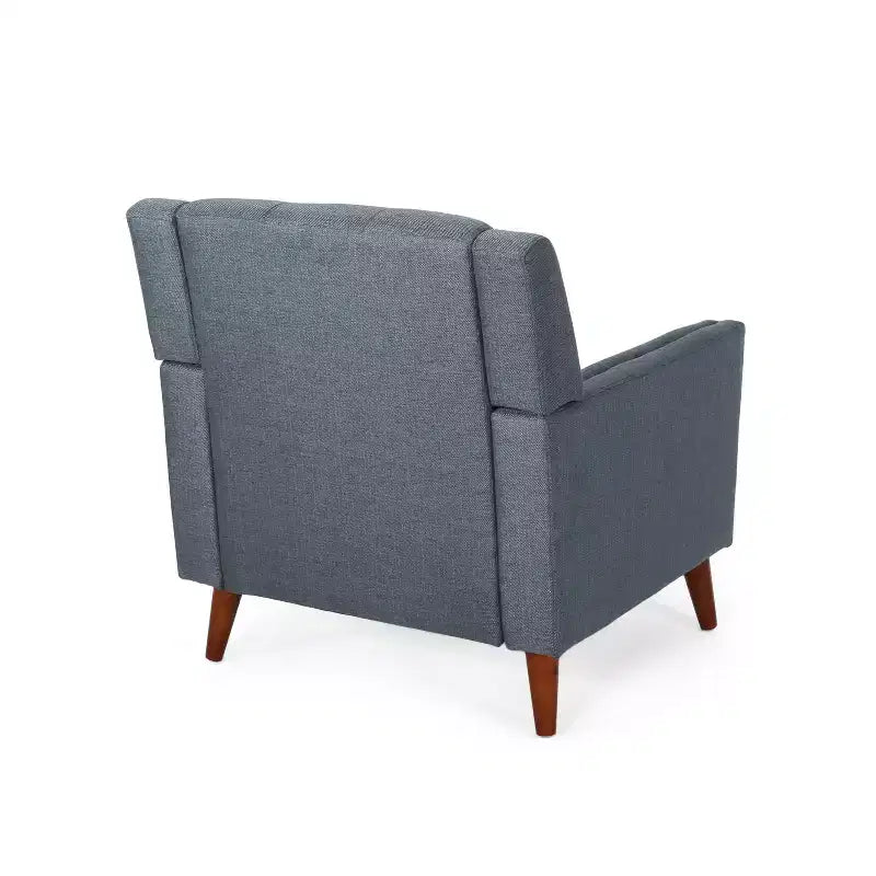 Fauteuil club capitonné moderne de style médiéval