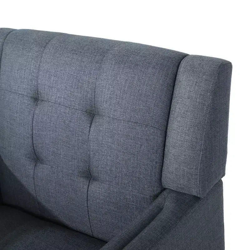 Fauteuil club capitonné moderne de style médiéval
