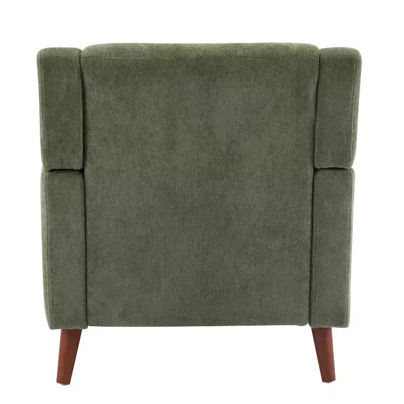 Fauteuil club capitonné moderne de style médiéval