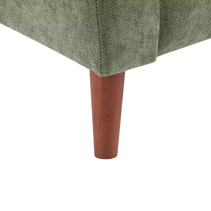 Fauteuil club capitonné moderne de style médiéval