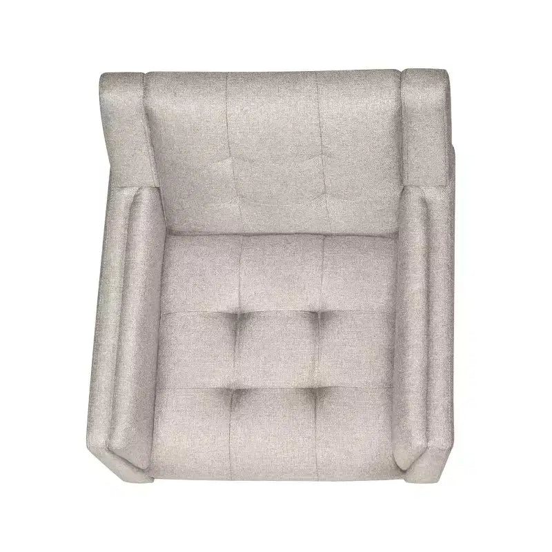 Fauteuil club capitonné moderne de style médiéval