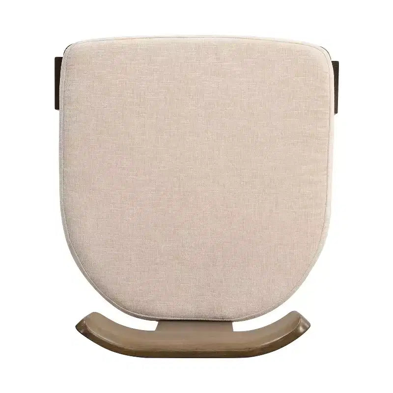 Chaise de salle à manger rembourrée de style moderne