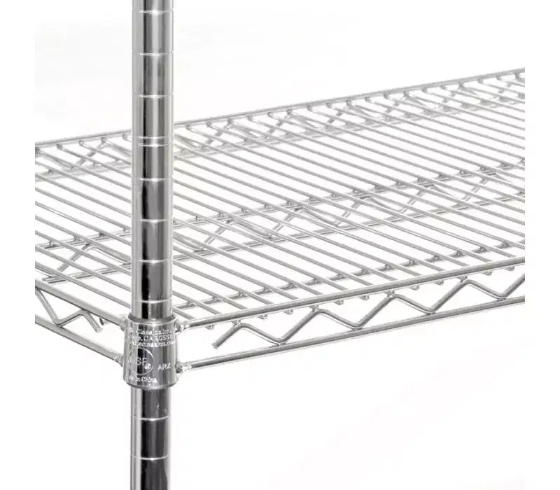 Étagère de rangement de garage en fil métallique ultra-robuste à 5 niveaux certifiée NSF