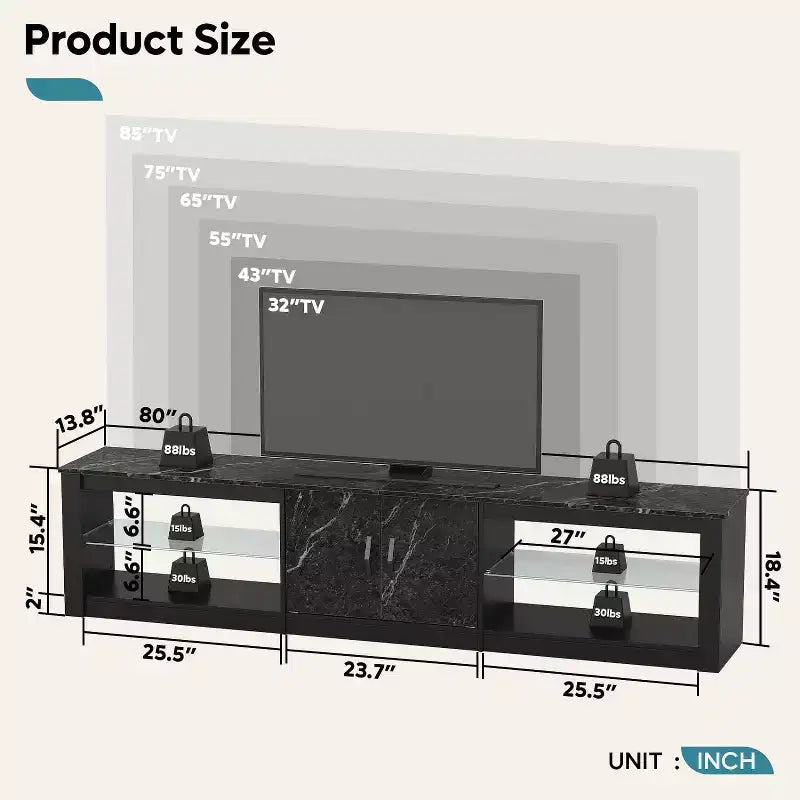 Meuble TV LED