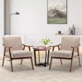 Fauteuil à oreilles moderne de style médiéval