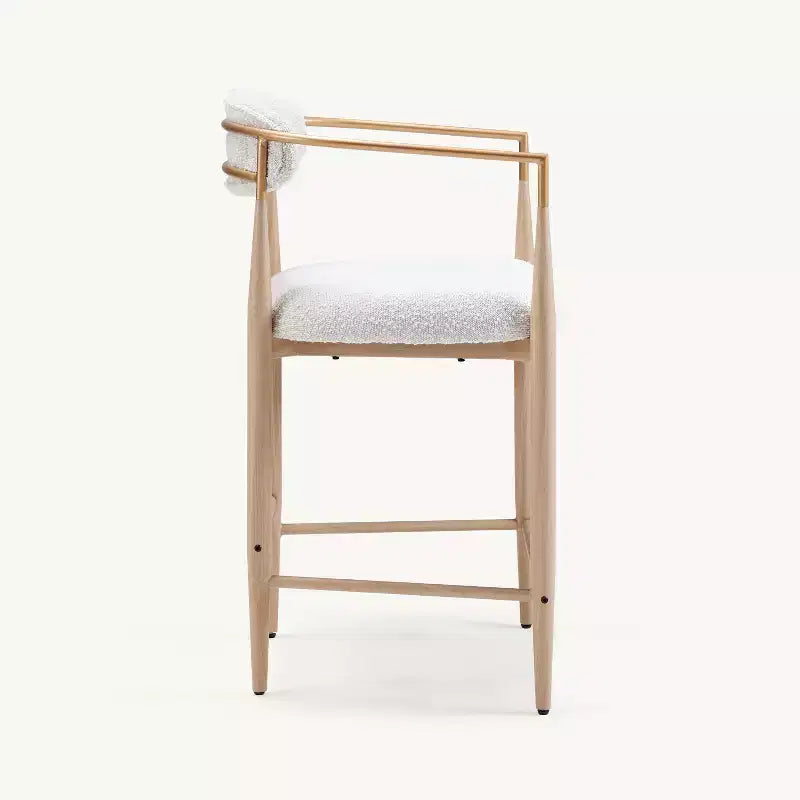 Deux lots de chaises de salle à manger en tissu