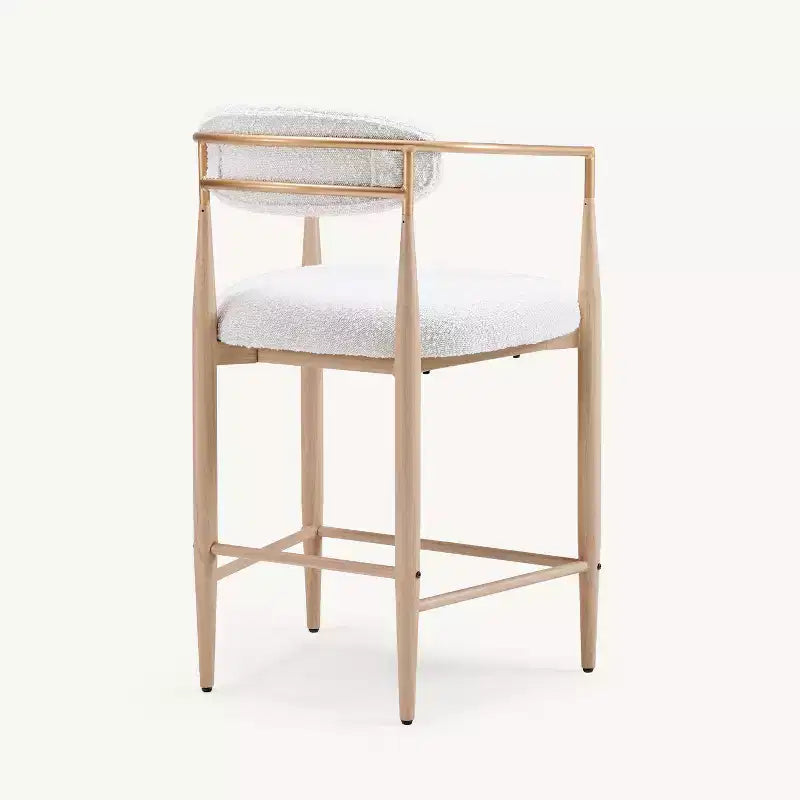 Deux lots de chaises de salle à manger en tissu
