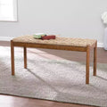 Banc en algues naturelles