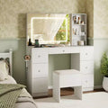 Coiffeuse élégante avec miroir