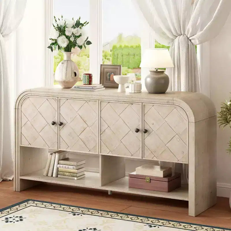 Console de rangement de style moderne