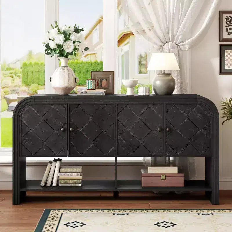 Console de rangement de style moderne