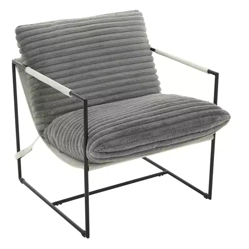 Chaise longue capitonnée