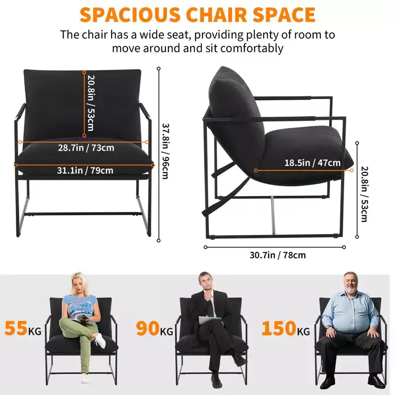 Chaise longue capitonnée