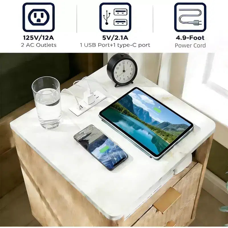 Table de chevet moderne