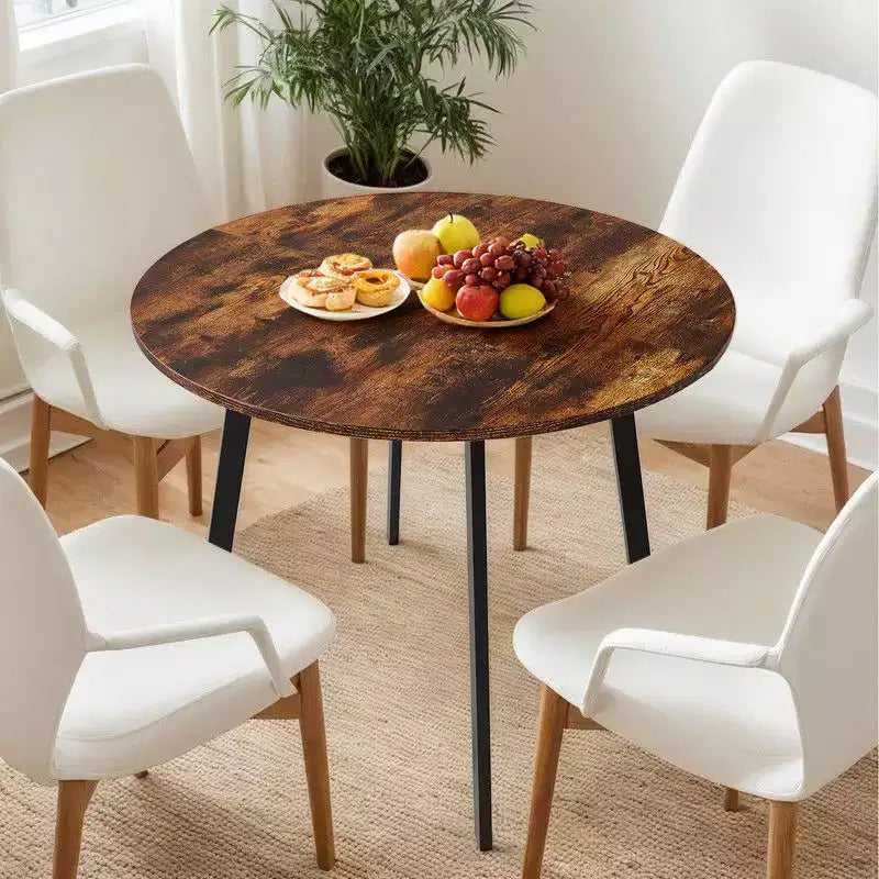 Table à manger ronde moderne