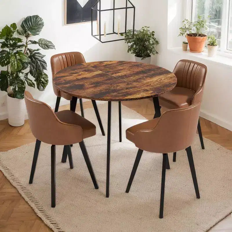 Table à manger ronde moderne
