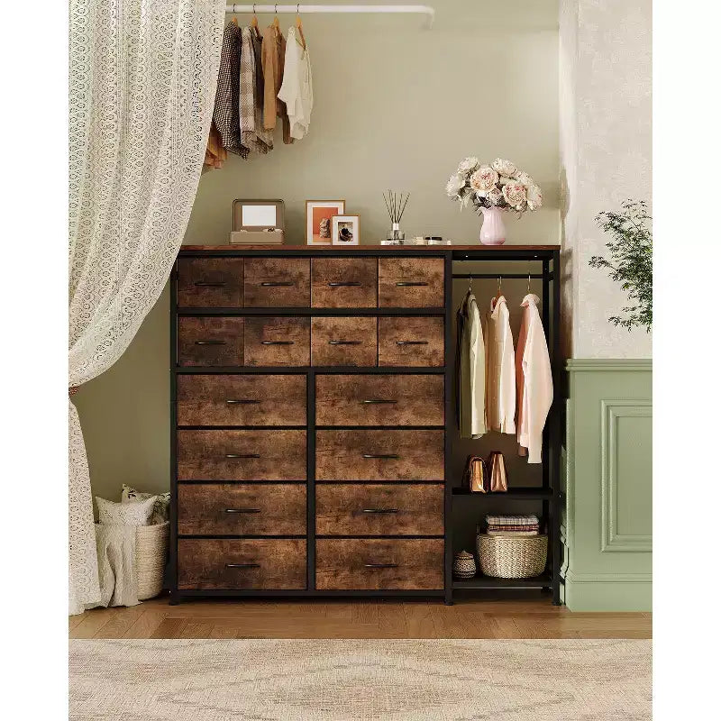 Armoire de rangement haute autoportante