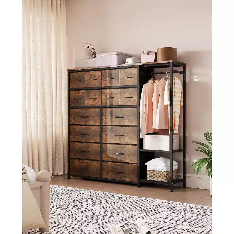 Armoire de rangement haute autoportante