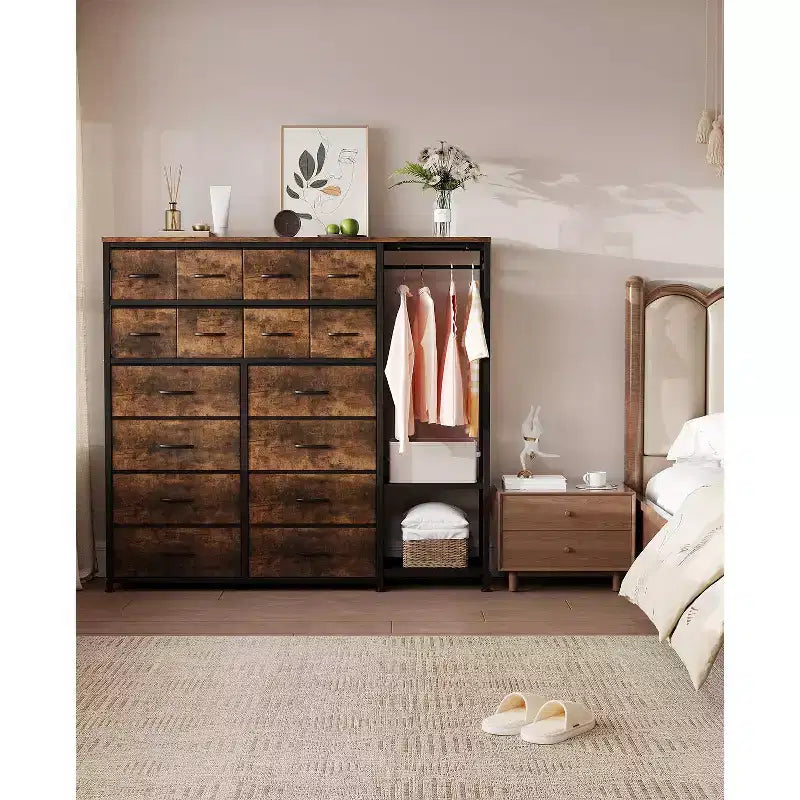 Armoire de rangement haute autoportante