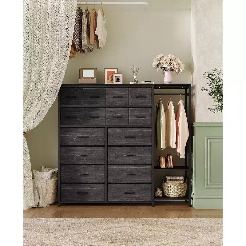Armoire de rangement haute autoportante