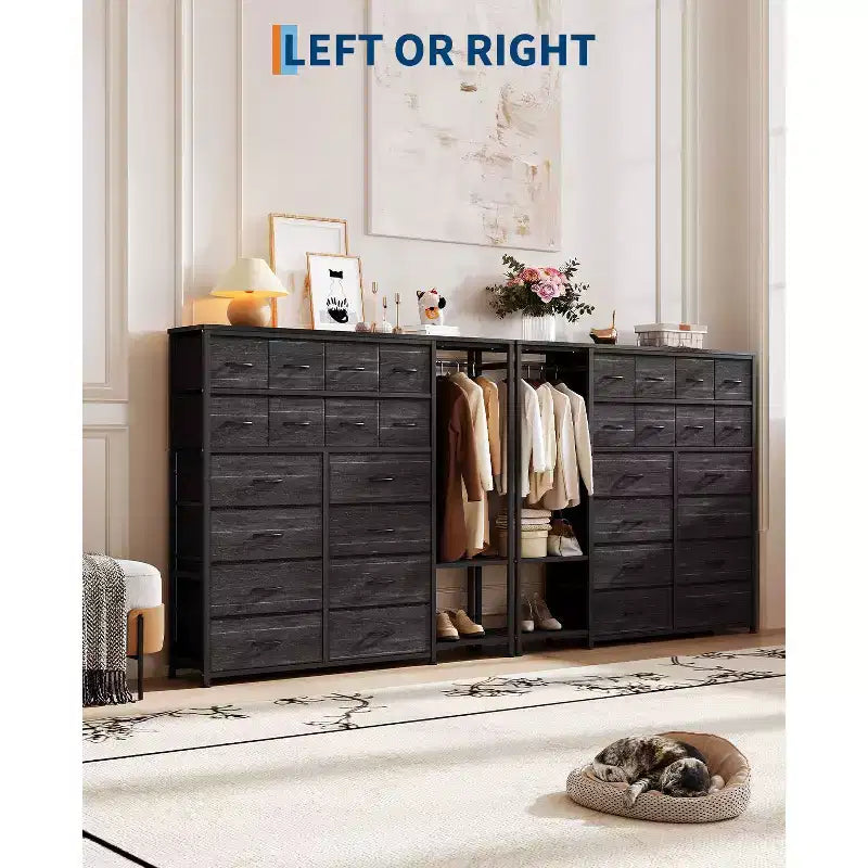 Armoire de rangement haute autoportante