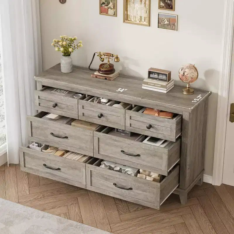 Armoire de rangement autoportante, adaptée au salon et à la chambre.