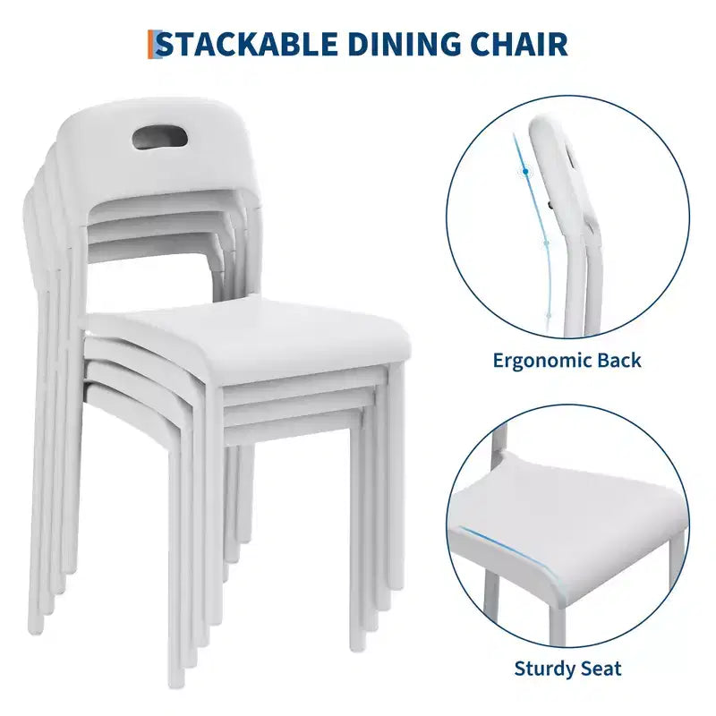 Chaises de salle à manger, chaises de cuisine empilables