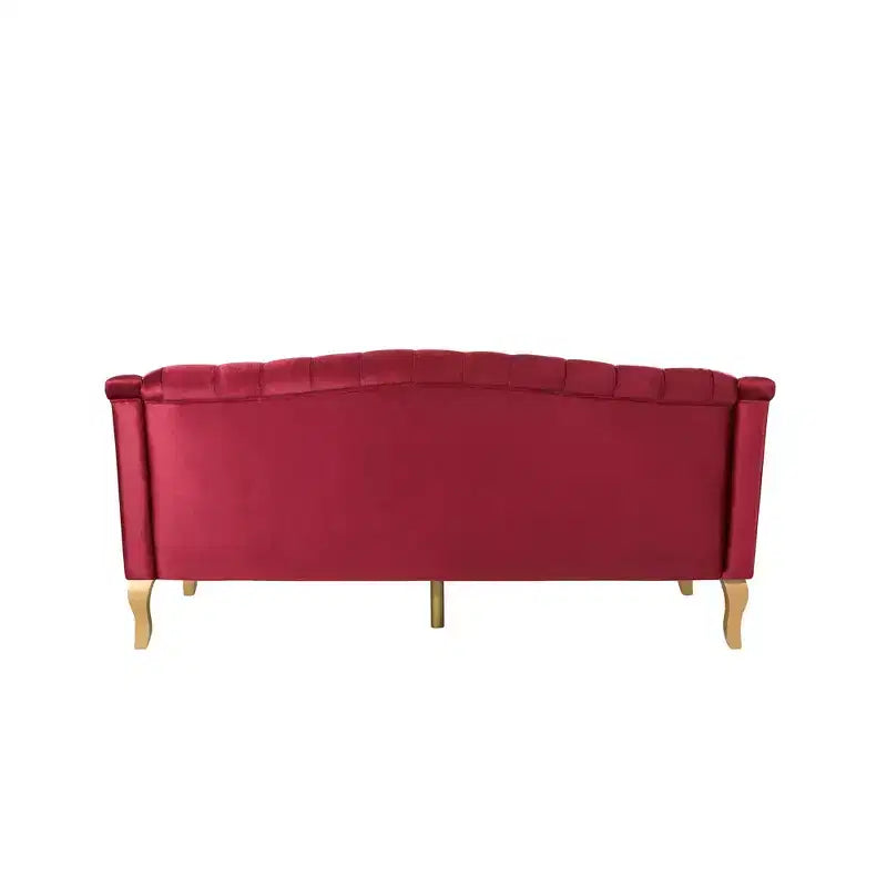 Canapé moderne en velours de style médiéval