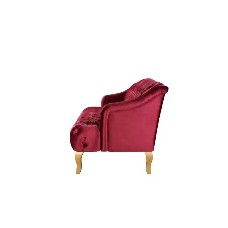 Canapé moderne en velours de style médiéval