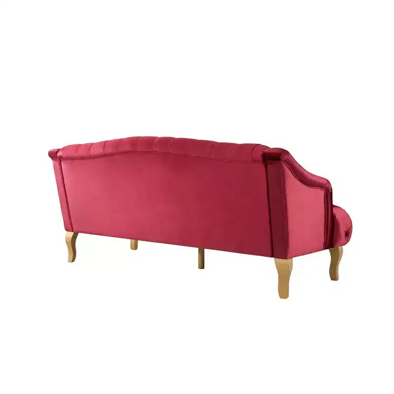 Canapé moderne en velours de style médiéval