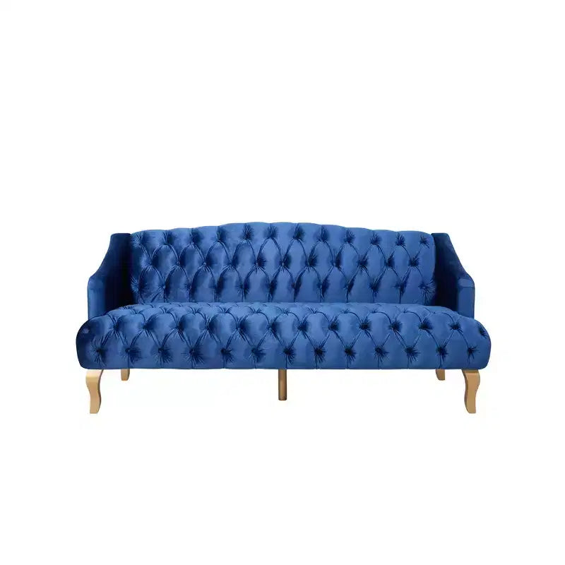 Canapé moderne en velours de style médiéval