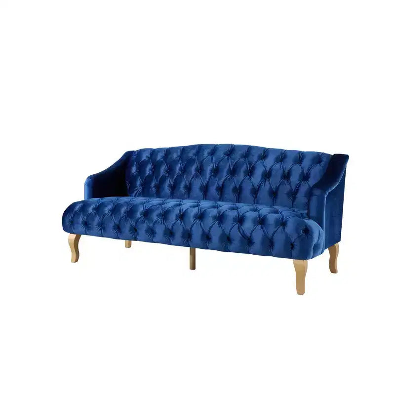 Canapé moderne en velours de style médiéval