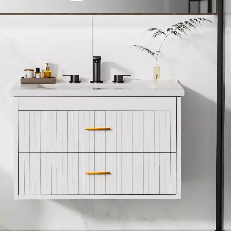 Meuble-lavabo suspendu