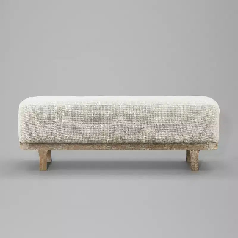 Tabouret moderne en tissu rembourré