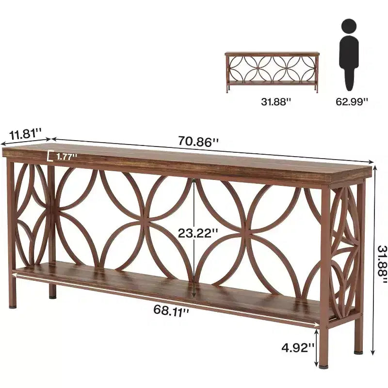 Table console étroite