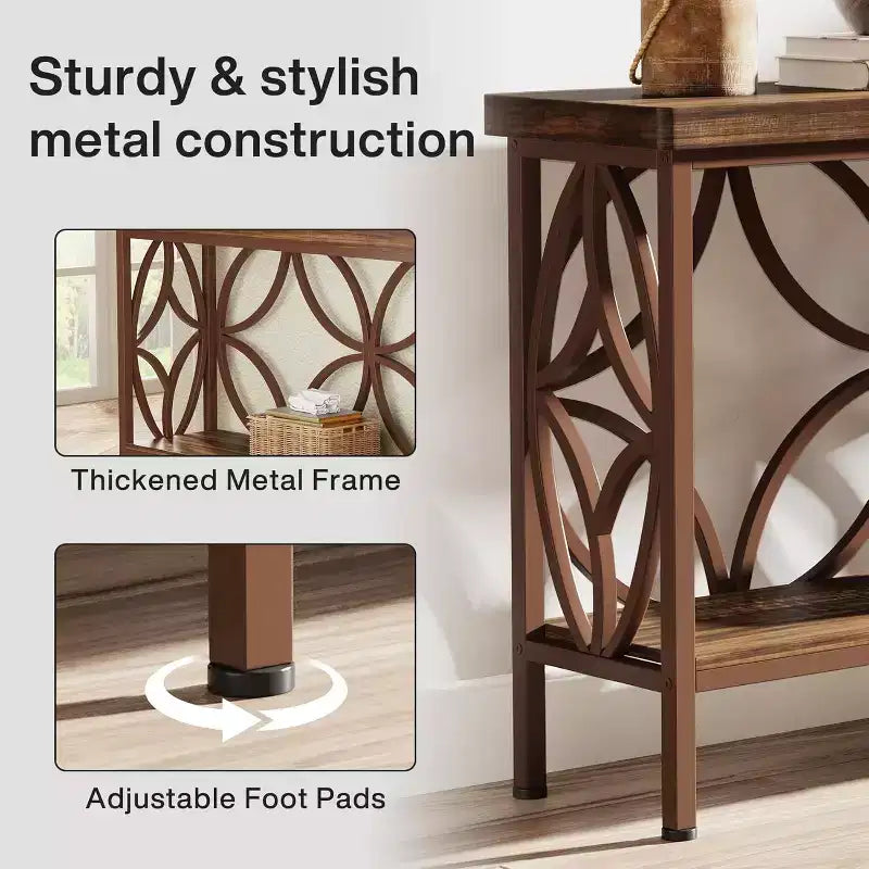 Table console étroite